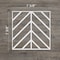 Ekena Millwork Extra Small Genoa Decorative Fretwork Wall Panels in Architectural PVC, 7 3/8"W x 7 3/8"H x 3/8"T WALP08X08GNA - alternate 4